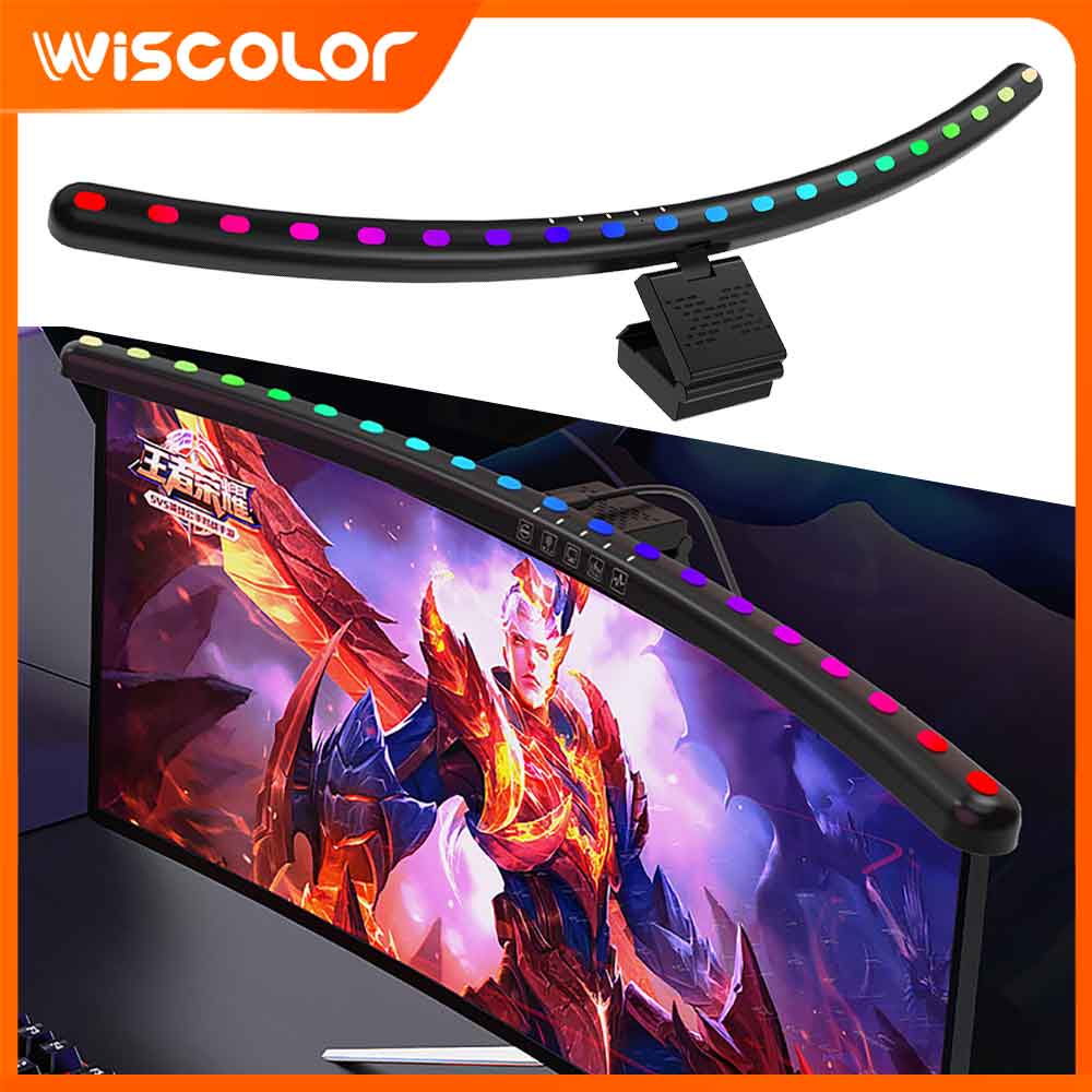 Rgb Desk Lamp Smart - RGB Lichtbalk Monitor Smart Wifi Kamerdecoratie