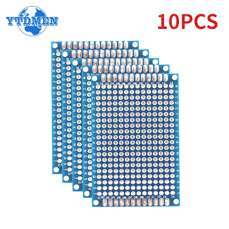 Diy Electronics Gadgets - 10 Stuks 4X6Cm Dubbelzijdige Printplaat Prototype