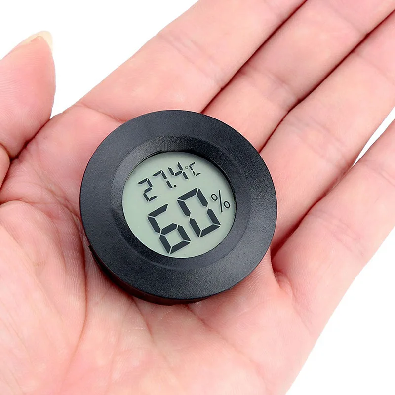 Electronics And Gadgets With I - Buitensportthermometer, elektronische hygrometer voor reptielen, ronde