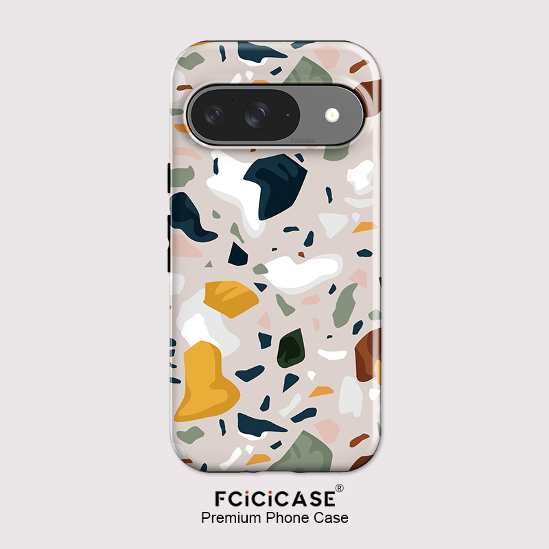 Google Pixel 9 Pro - Fcicicase Luxe Schilderij Telefoonhoesje voor Google