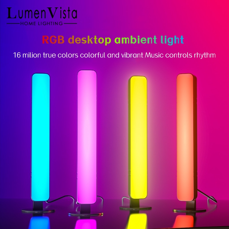 Rgb Desk Lamp Smart - Slimme Tuya RGB Gaming Sfeerverlichting WIFI