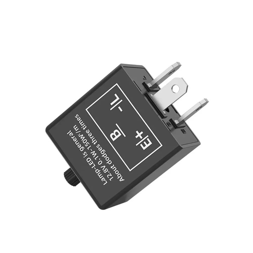 Gadgets For Electronics - 12v 3-pins verstelbare LED-knipperrelais motorfiets richtingaanwijzers