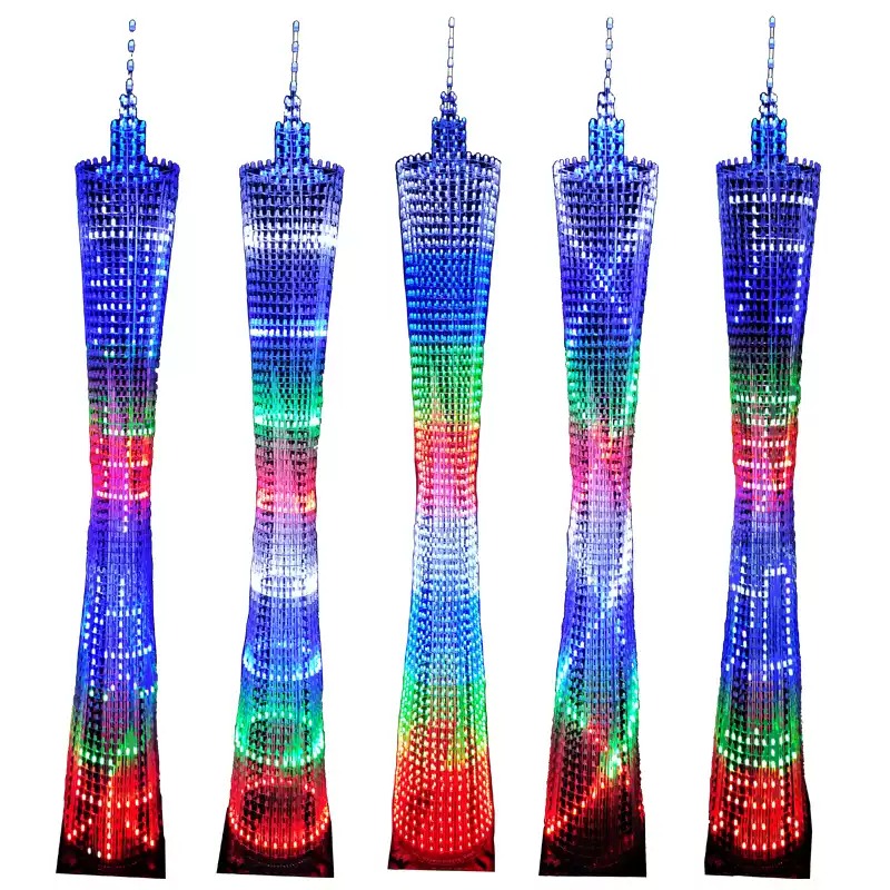 Diy Electronics Gadgets - 64-laags Canton Tower DIY elektronische kit