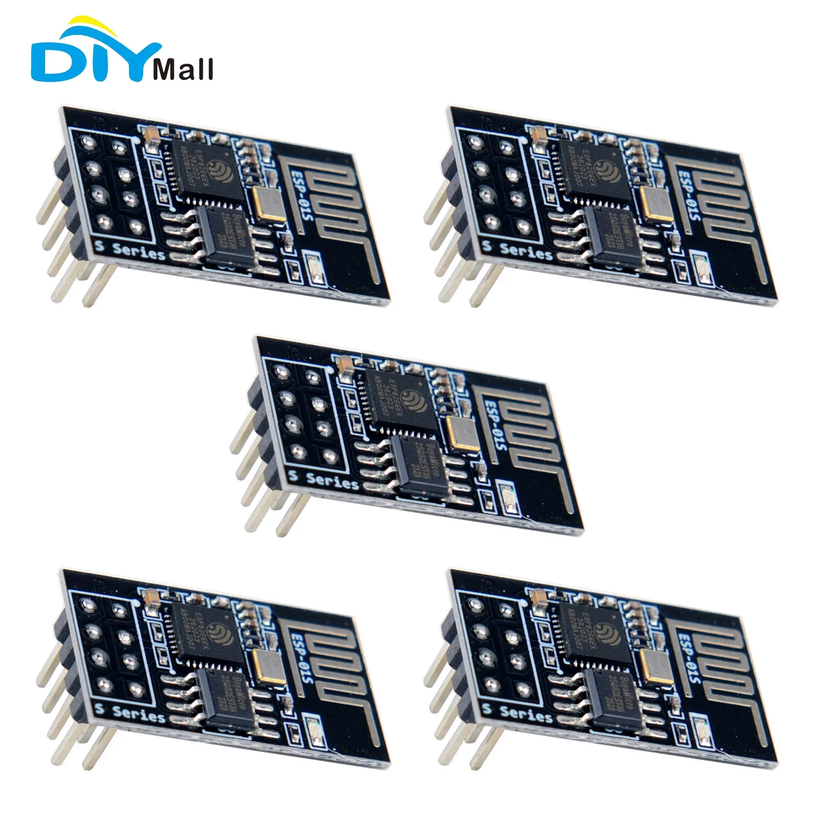 Diy Electronics Gadgets - ESP-01S ESP8266 WiFi-module 4MB Flash 3,3V
