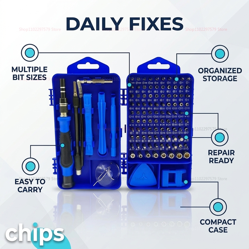 115-delige multifunctionele sc - Electronics And Gadgets With I recensie en prijs