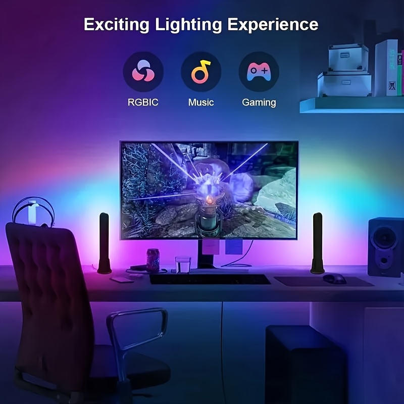 1pc Computer Desktop Decoratie - Rgb Desk Lamp Smart recensie en prijs