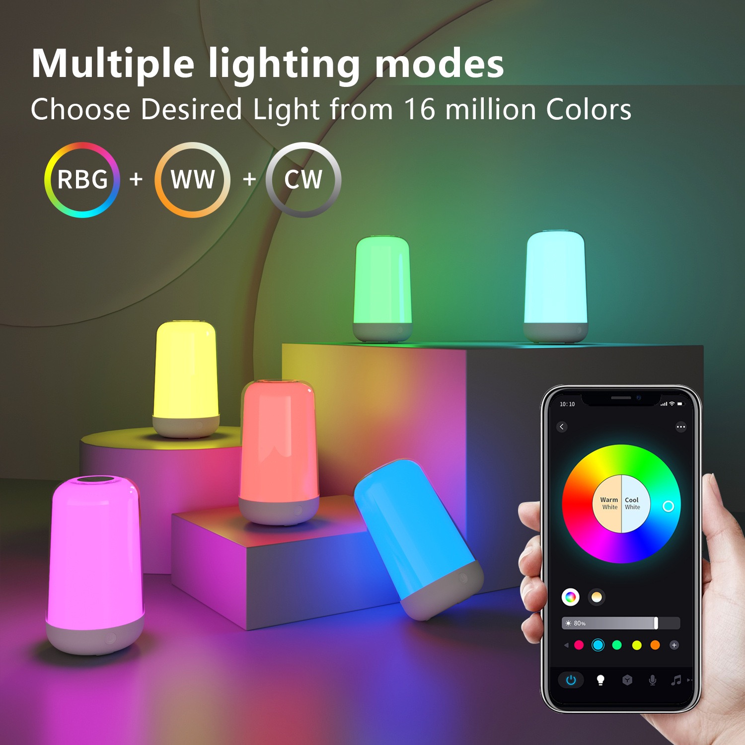 Smart Touch Tafellamp Werkt me - Rgb Desk Lamp Smart recensie en prijs