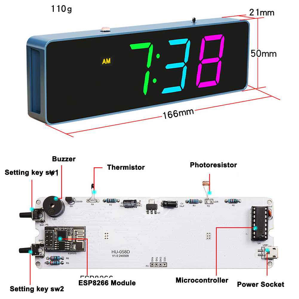 Esp8266 Iot Kleurrijke Wifi Kl - Diy Electronics Gadgets recensie en prijs
