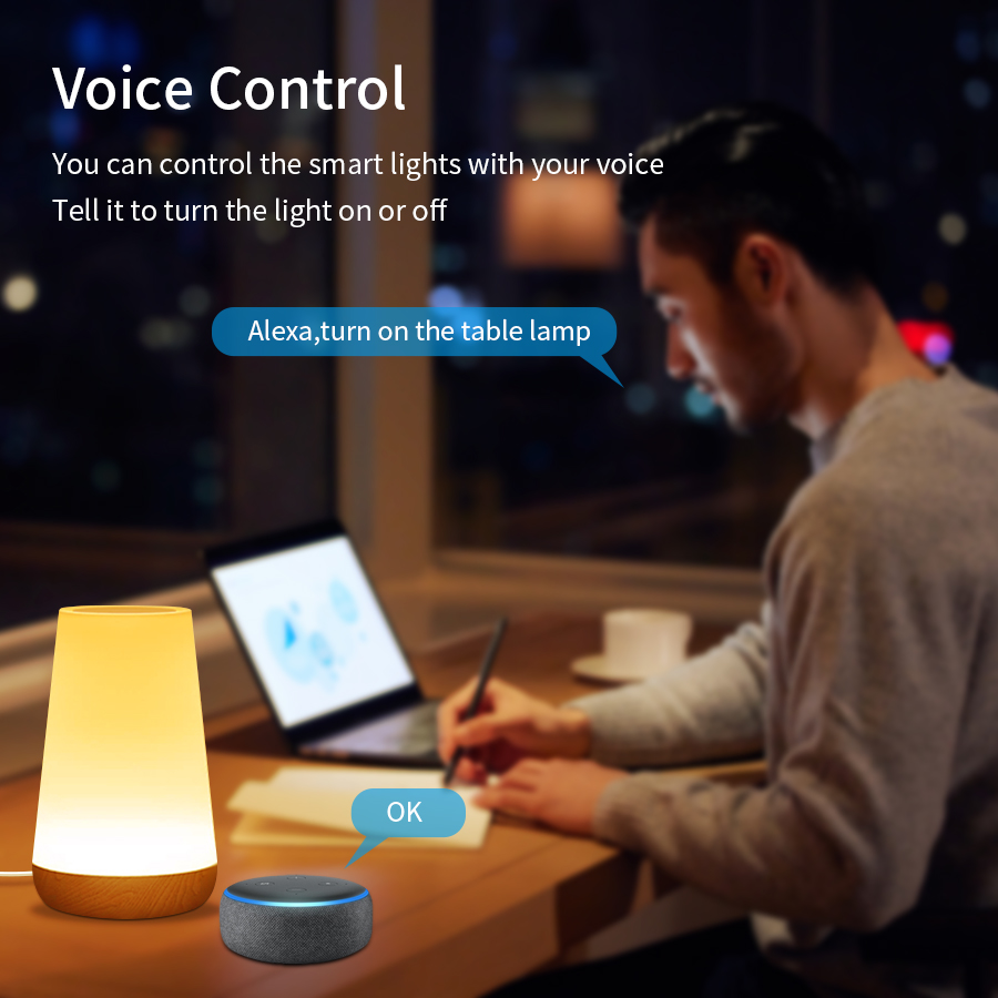 Tuya Wifi Slimme Tafellamp Dim - Rgb Desk Lamp Smart recensie en prijs