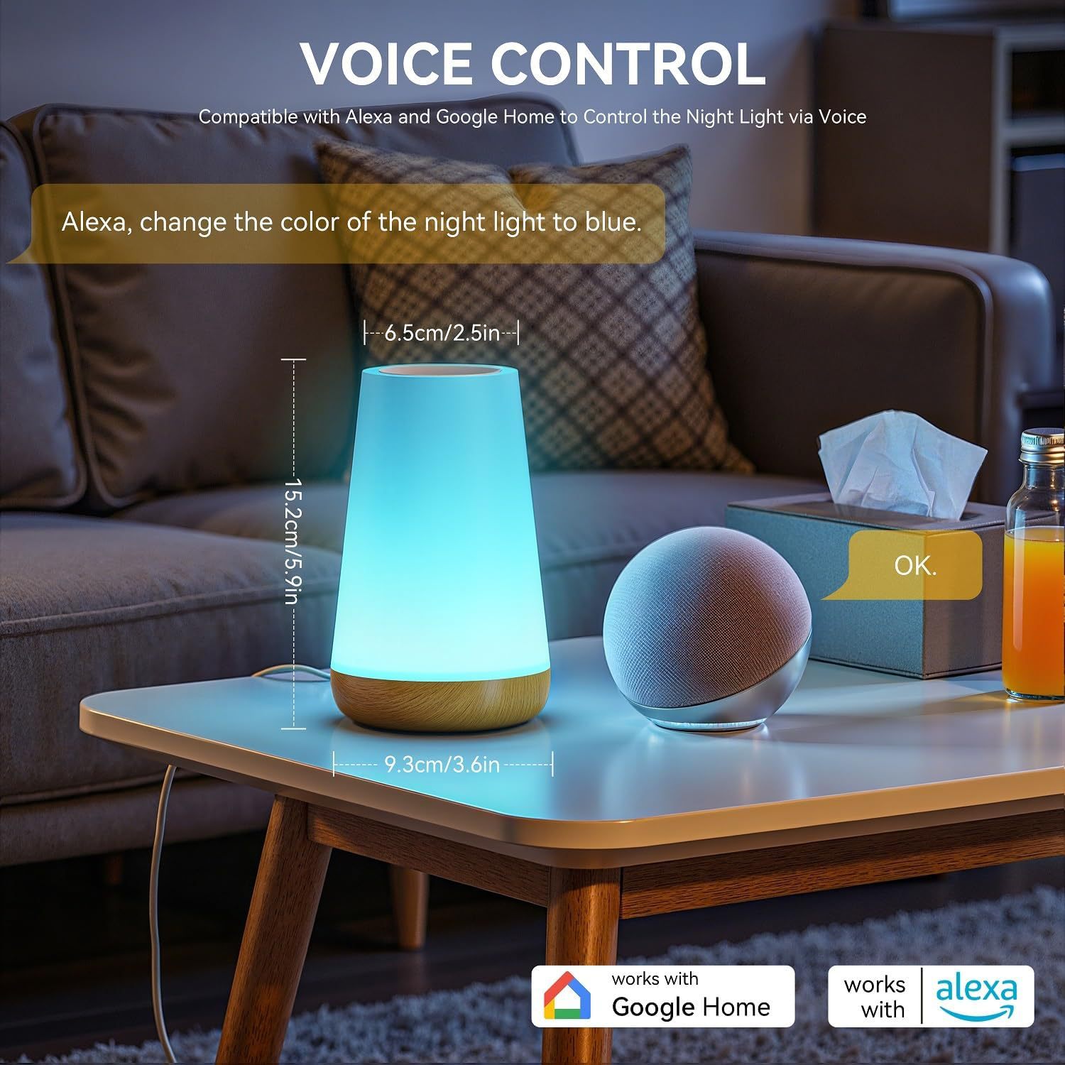 USB Oplaadbare Tuya WiFi Slimm - Rgb Desk Lamp Smart recensie en prijs