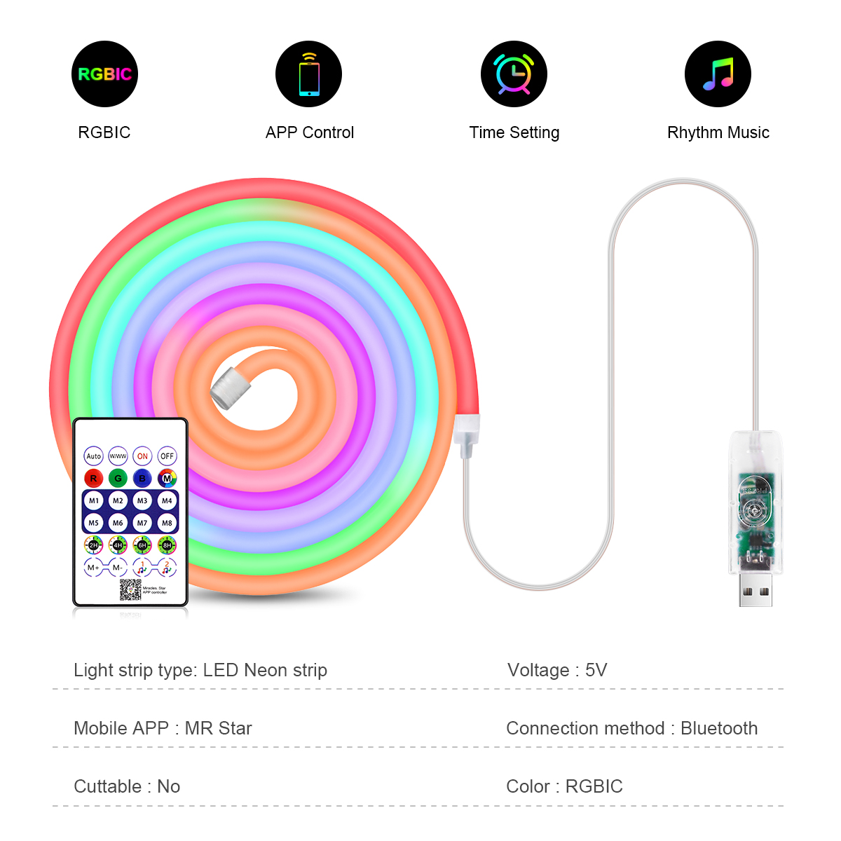 Smart Bluetooth Kleurrijke RGB - Rgb Desk Lamp Smart recensie en prijs