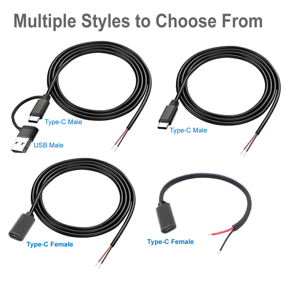 DC 2-pins voedingskabel USB en - Diy Electronics Gadgets recensie en prijs
