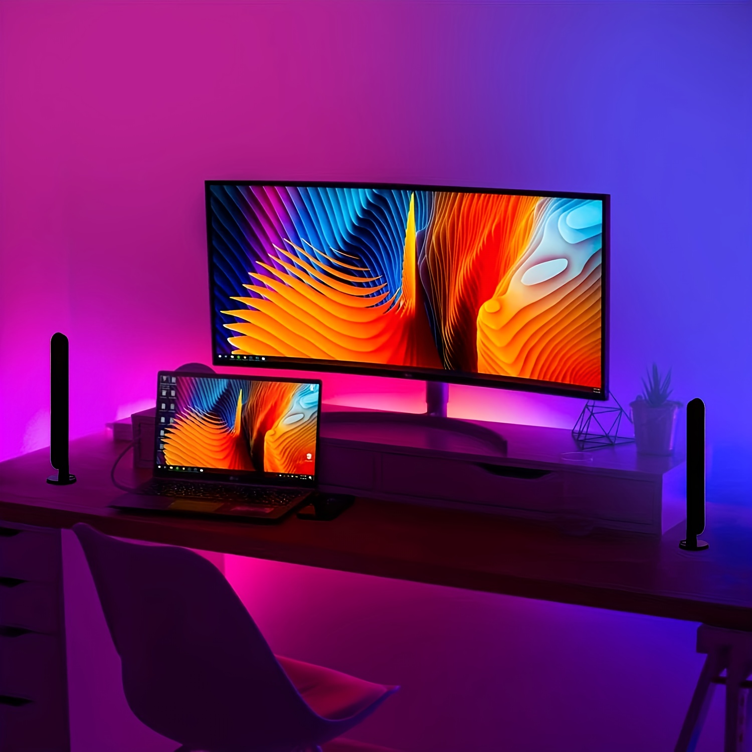 1/2 st LED Desktop Smart RGB L - Rgb Desk Lamp Smart recensie en prijs