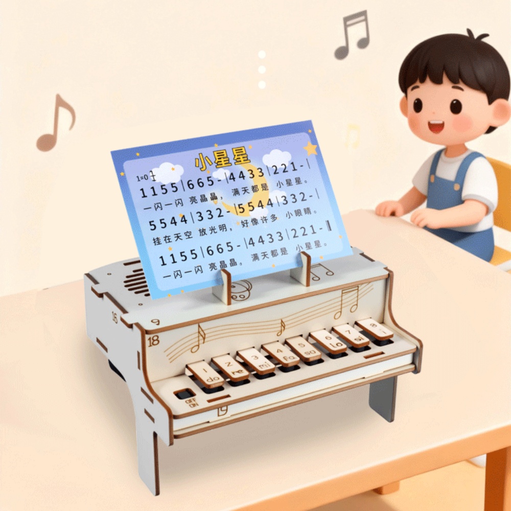 DIY houten elektronische piano - Diy Electronics Gadgets recensie en prijs