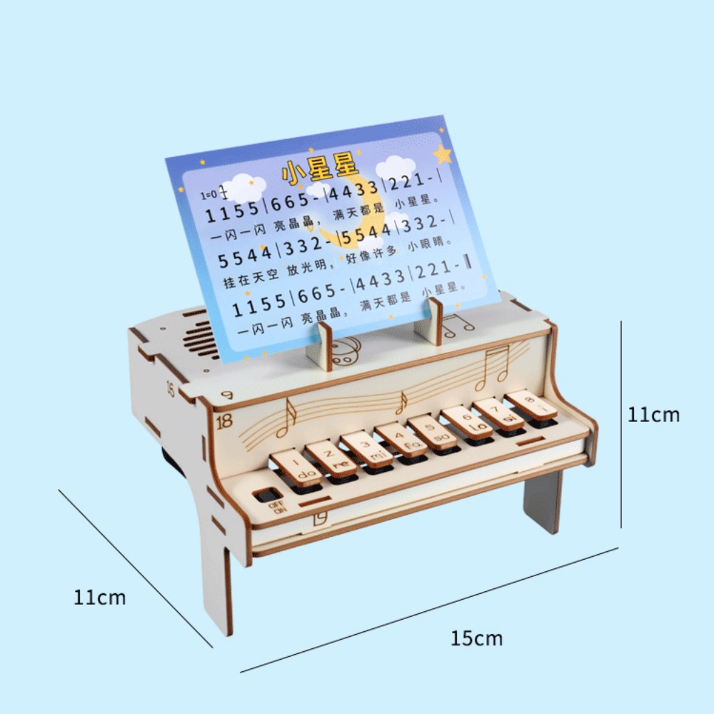 DIY houten elektronische piano - Diy Electronics Gadgets recensie en prijs