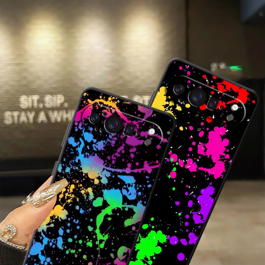 Regenboog Verf Spatten Funda T - Google Pixel 8A recensie en prijs
