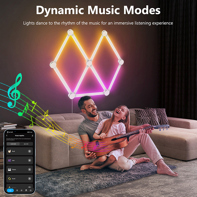 RGB-lichtbalk, Bluetooth APP-b - Rgb Desk Lamp Smart recensie en prijs