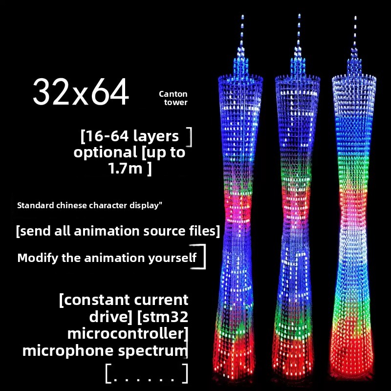 64-laags Canton Tower DIY elek - Diy Electronics Gadgets recensie en prijs