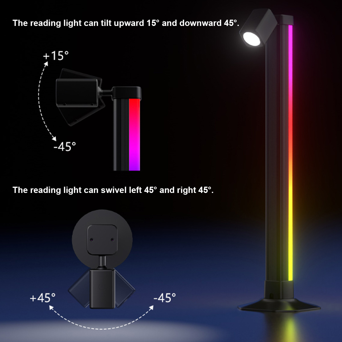 Slimme LED RGB lichtbalk met m - Rgb Desk Lamp Smart recensie en prijs