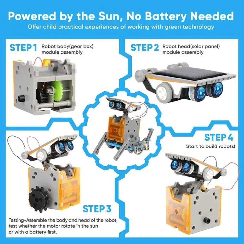 13-in-1 robotwetenschappenset  - Diy Electronics Gadgets recensie en prijs